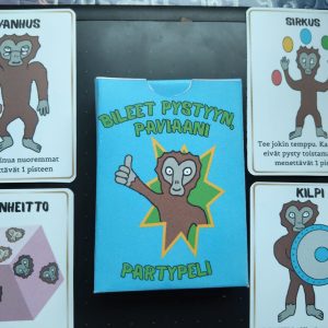 Bileet pystyyn, Paviaani - partypeli